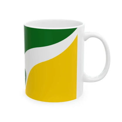 Under the Southern Cross Australia Flag By Justin R Smith (Australia) White Coffee Mug - Go Mug Yourself