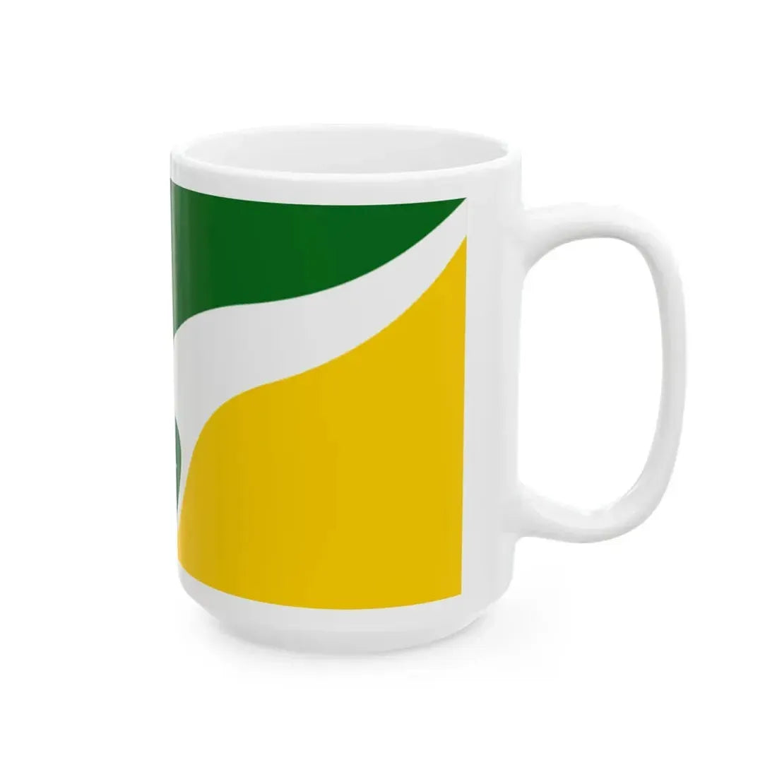 Under the Southern Cross Australia Flag By Justin R Smith (Australia) White Coffee Mug - Go Mug Yourself
