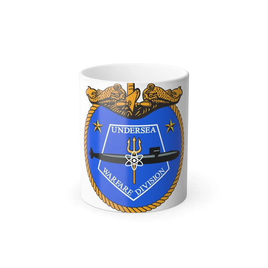 Undersea Warfare Division (U.S. Navy) Color Changing Mug 11oz-11oz-Go Mug Yourself
