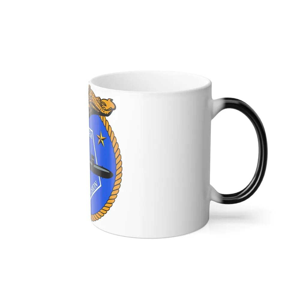 Undersea Warfare Division (U.S. Navy) Color Changing Mug 11oz-Go Mug Yourself