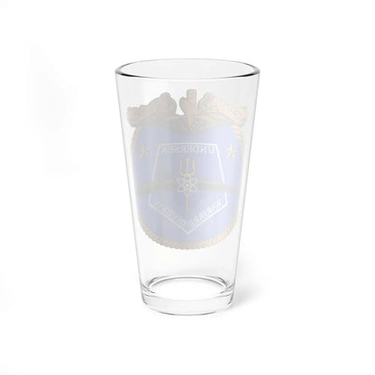 Undersea Warfare Division (U.S. Navy) Pint Glass 16oz-Go Mug Yourself