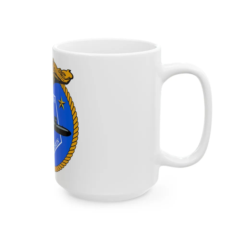 Undersea Warfare Division (U.S. Navy) White Coffee Mug-Go Mug Yourself