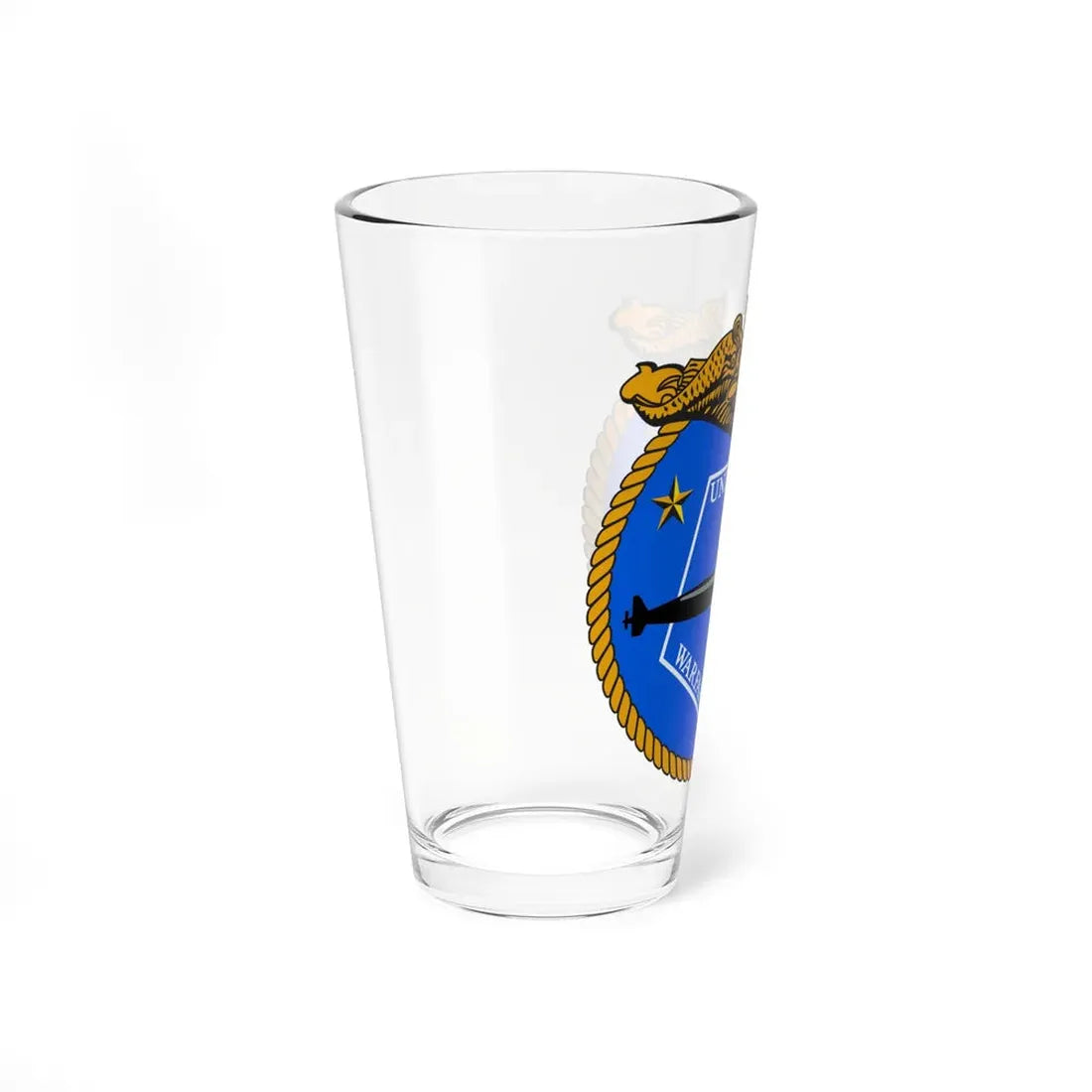Undersea Warfare Division (U.S. Navy) Pint Glass 16oz - Go Mug Yourself