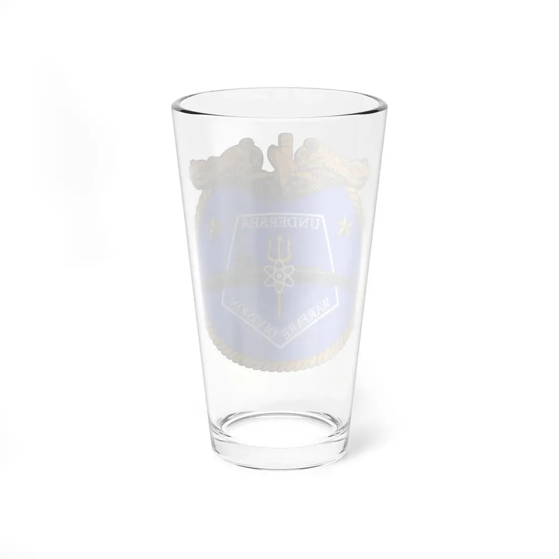 Undersea Warfare Division (U.S. Navy) Pint Glass 16oz - Go Mug Yourself