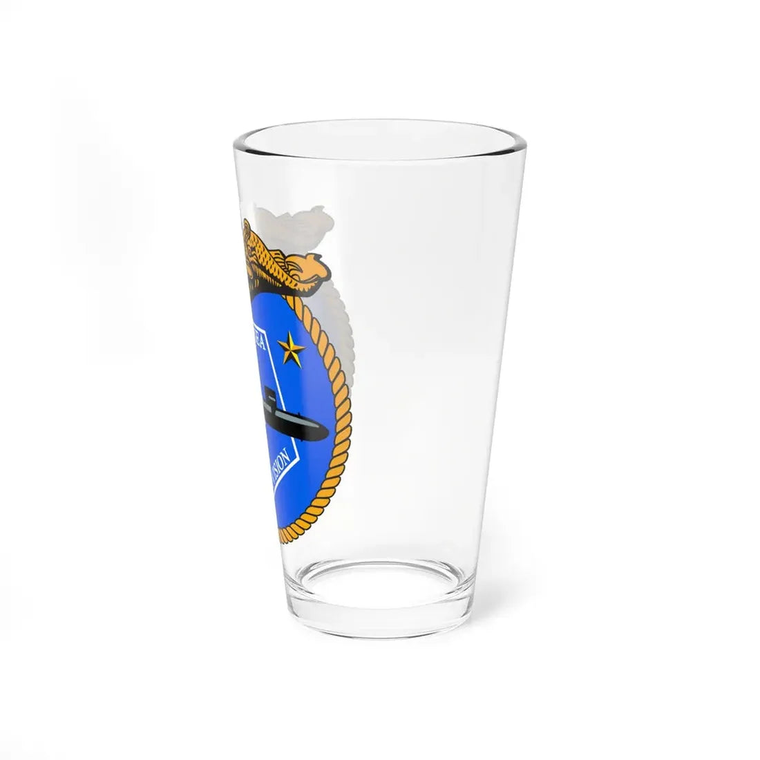 Undersea Warfare Division (U.S. Navy) Pint Glass 16oz - Go Mug Yourself