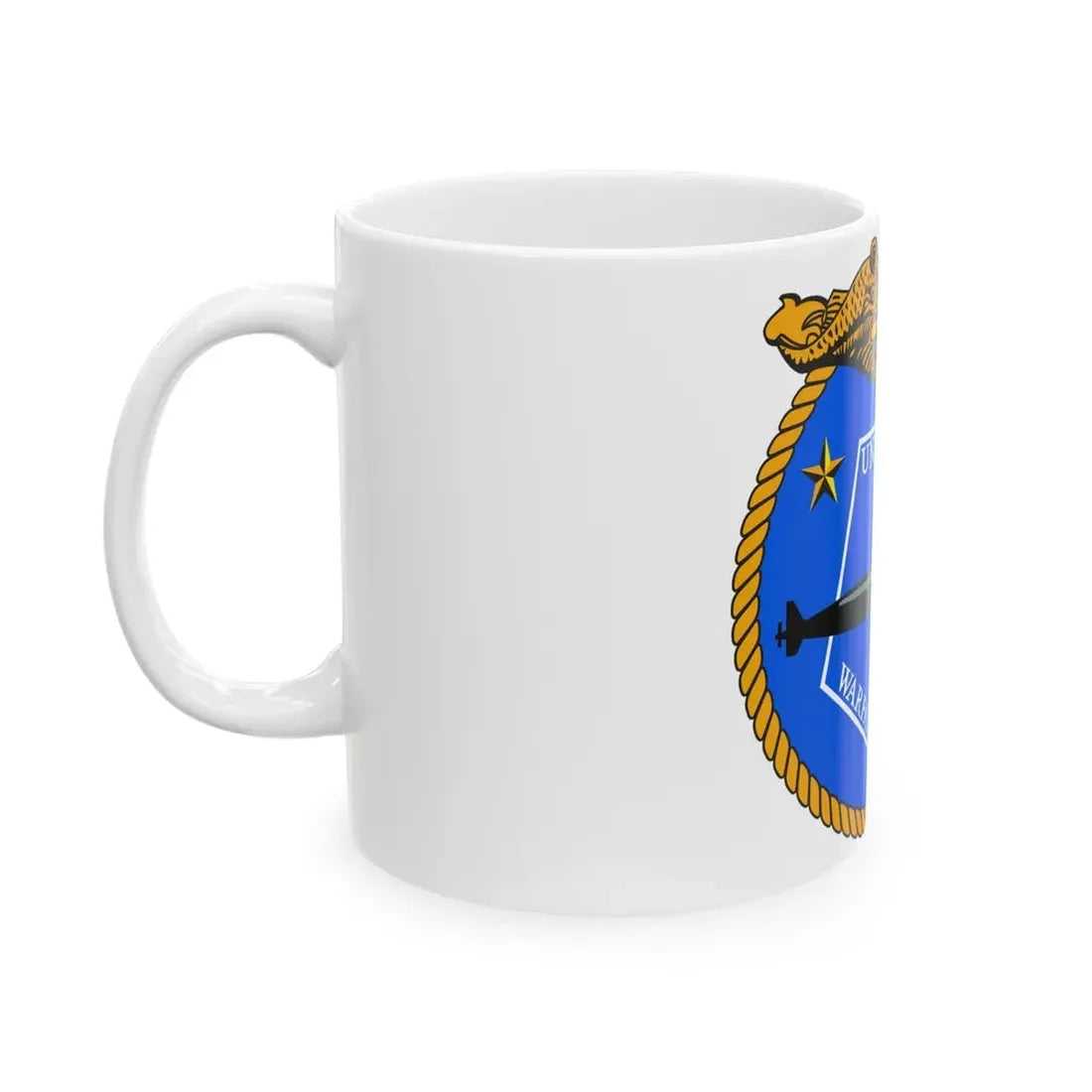 Undersea Warfare Division (U.S. Navy) White Coffee Mug - Go Mug Yourself