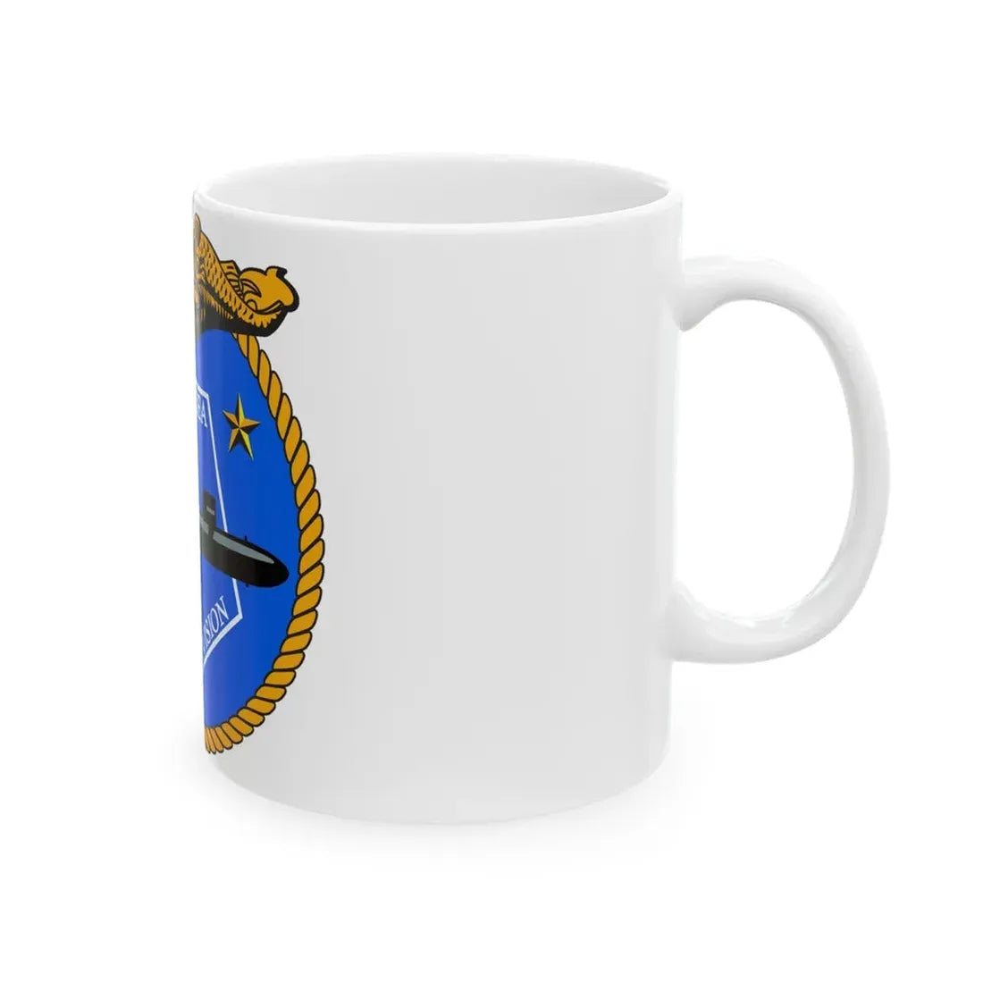 Undersea Warfare Division (U.S. Navy) White Coffee Mug - Go Mug Yourself