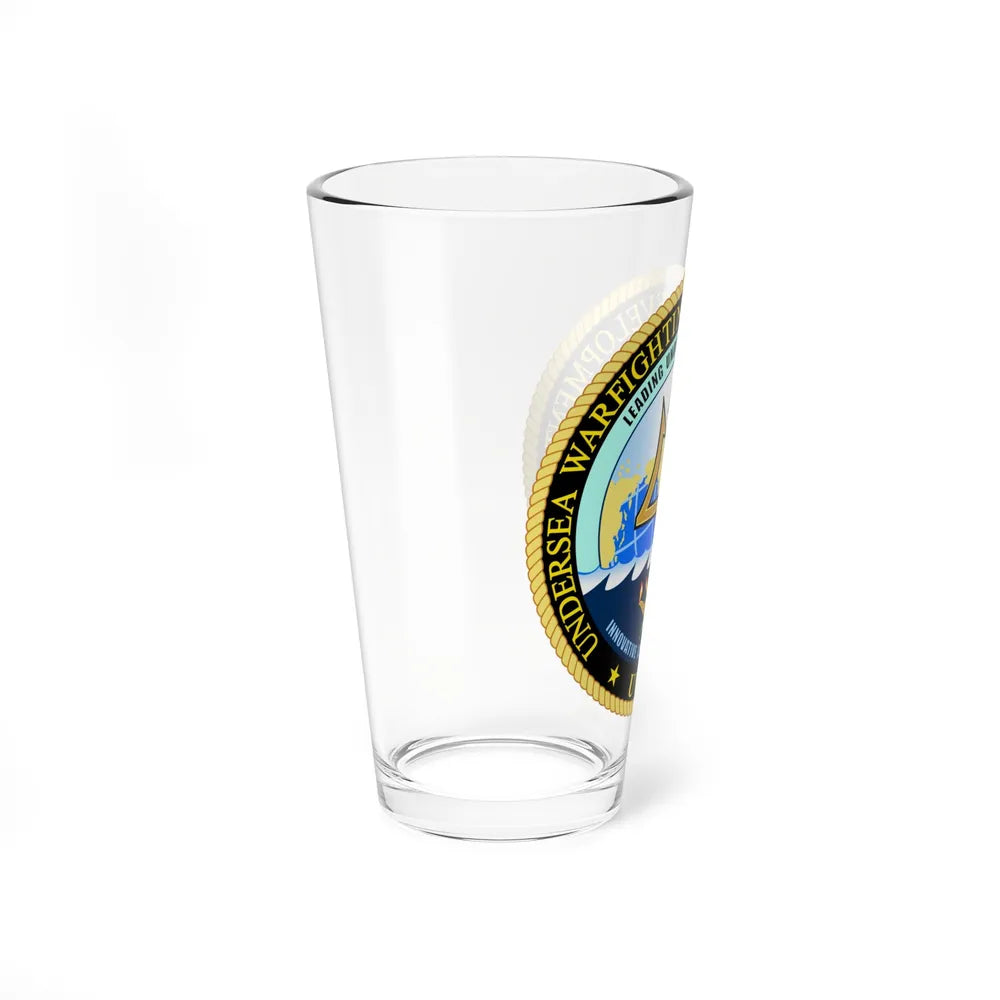 Undersea Warfighting Development Center (U.S. Navy) Pint Glass 16oz-Go Mug Yourself