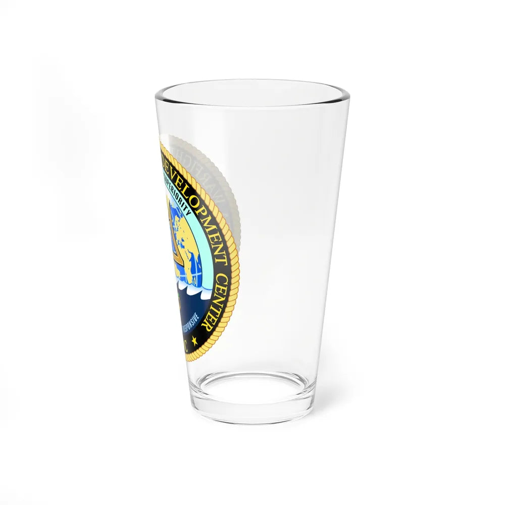 Undersea Warfighting Development Center (U.S. Navy) Pint Glass 16oz-Go Mug Yourself