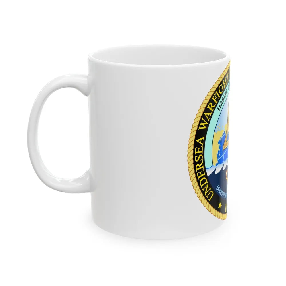 Undersea Warfighting Development Center (U.S. Navy) White Coffee Mug-Go Mug Yourself