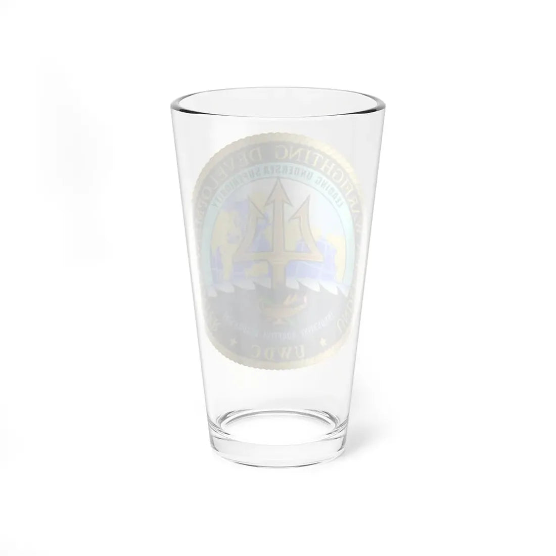 Undersea Warfighting Development Center (U.S. Navy) Pint Glass 16oz - Go Mug Yourself