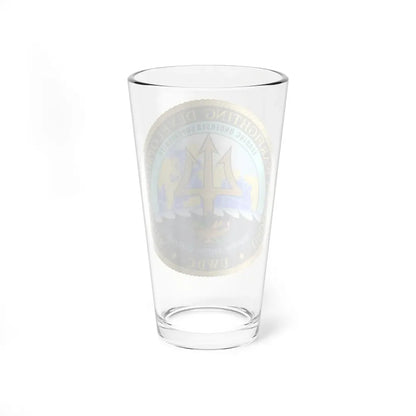 Undersea Warfighting Development Center (U.S. Navy) Pint Glass 16oz - Go Mug Yourself