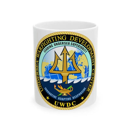 Undersea Warfighting Development Center (U.S. Navy) White Coffee Mug 11oz - Go Mug Yourself