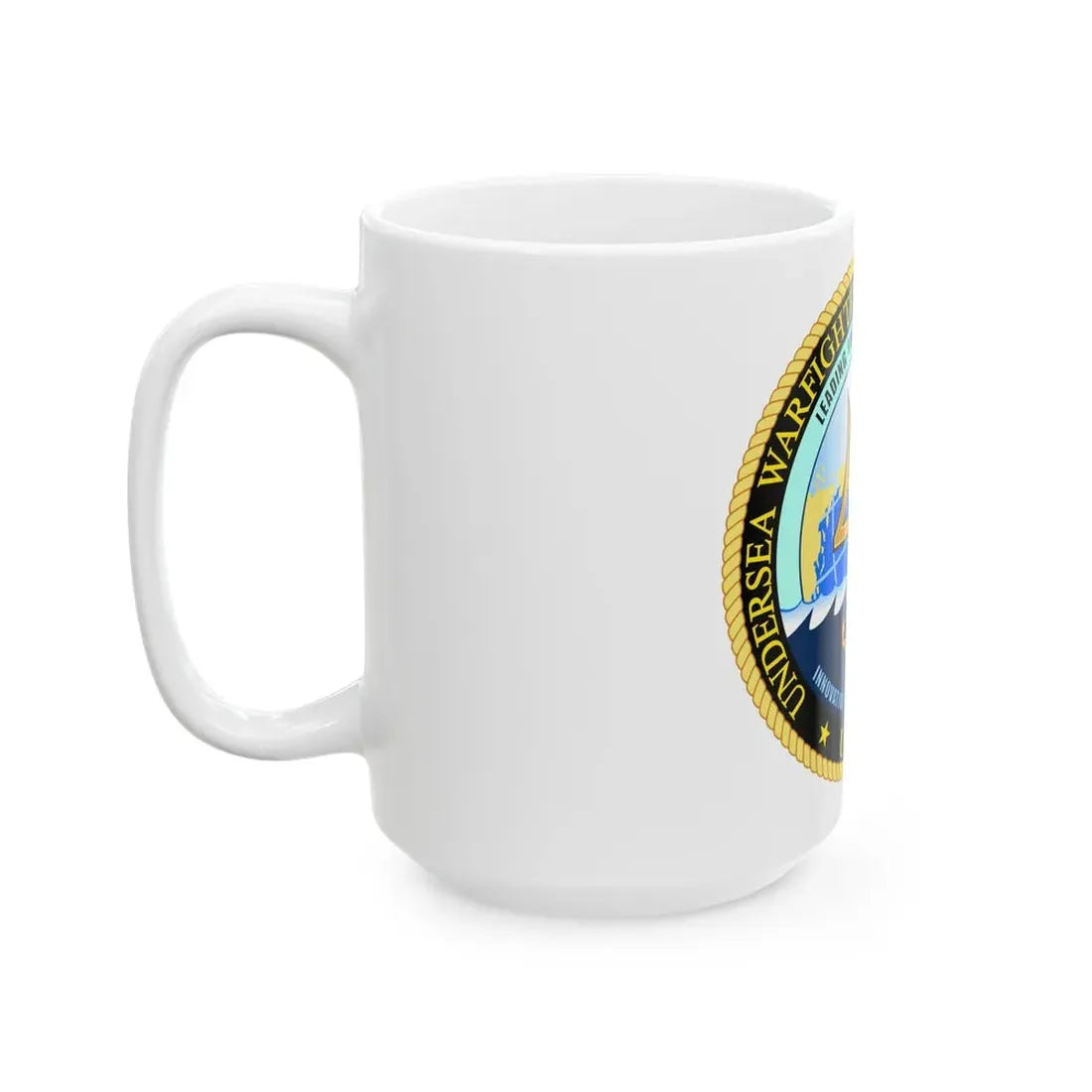 Undersea Warfighting Development Center (U.S. Navy) White Coffee Mug - Go Mug Yourself