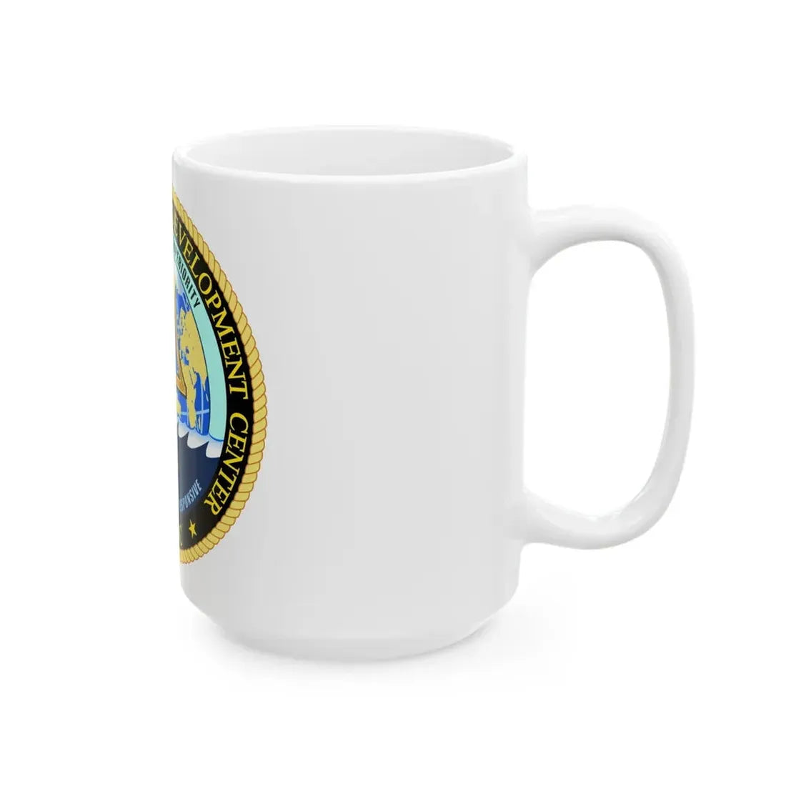 Undersea Warfighting Development Center (U.S. Navy) White Coffee Mug - Go Mug Yourself