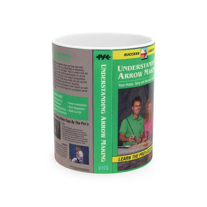 UNDERSTANDING ARROW MAKING YOUR HOSTS TERRY AND MICHELLE RAGSDALE (VHS COVER) - White Coffee Mug 11oz - Go Mug Yourself