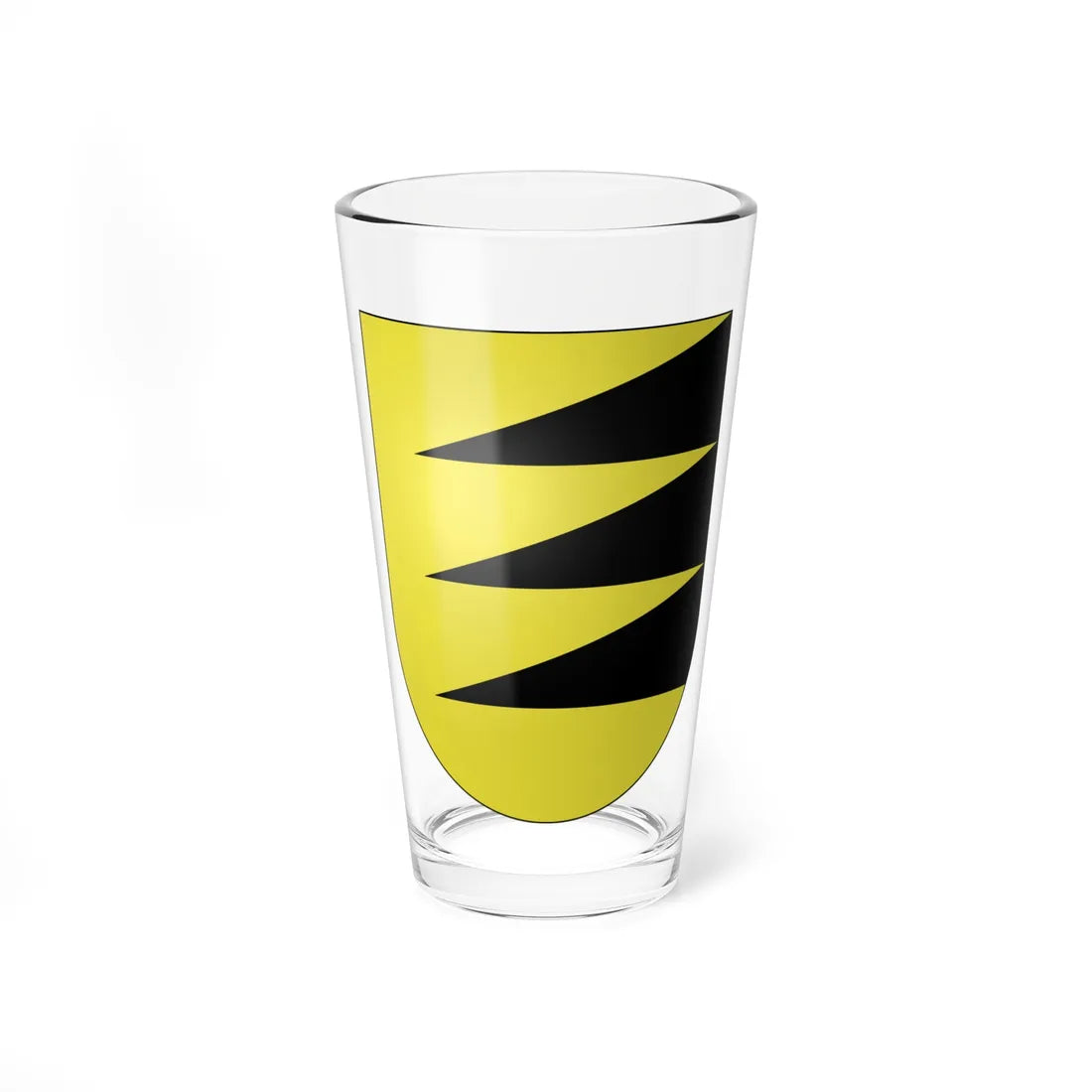Undervelier-coat of arms (Switzerland) (Coat of Arms) Pint Glass 16oz 16oz - Go Mug Yourself