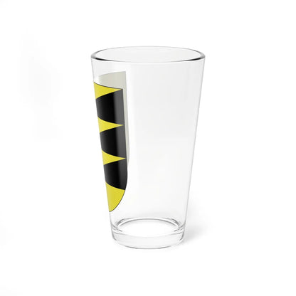 Undervelier-coat of arms (Switzerland) (Coat of Arms) Pint Glass 16oz - Go Mug Yourself