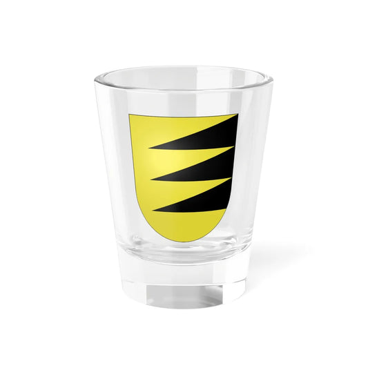 Undervelier-coat of arms (Switzerland) (Coat of Arms) Shot Glass 1.5oz 1.5oz - Go Mug Yourself