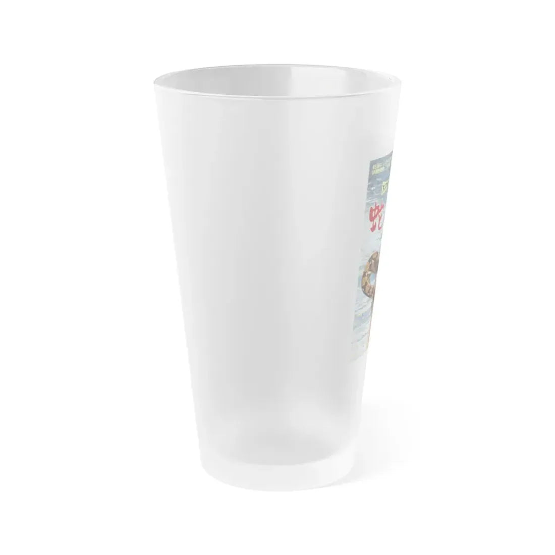 UNDERWATER NUDE PICTURES OF THE FLOATING WORLD SPIRIT OF THE SNAKE (ASIAN) Movie Poster - Frosted Pint Glass 16oz - Go Mug Yourself