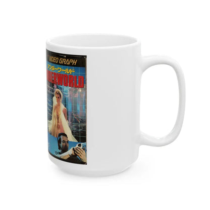 UNDERWORLD (VHS COVER) - White Coffee Mug-Go Mug Yourself