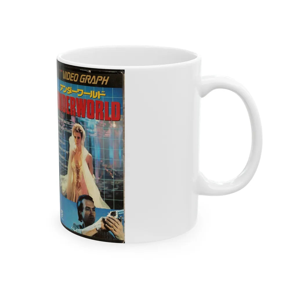 UNDERWORLD (VHS COVER) - White Coffee Mug-Go Mug Yourself