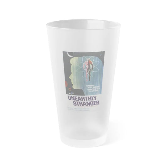 UNEARTHLY STRANGER 1963 Movie Poster - Frosted Pint Glass 16oz-16oz-Frosted-Go Mug Yourself