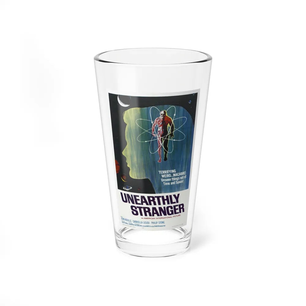 UNEARTHLY STRANGER 1963 Movie Poster - Pint Glass 16oz-16oz-Go Mug Yourself