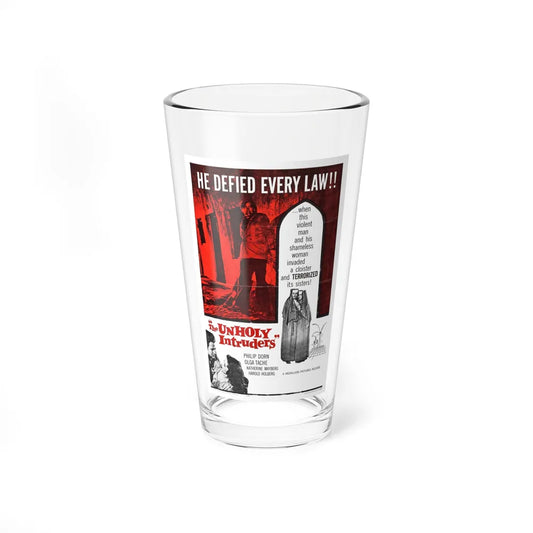 UNHOLY INTRUDERS 1952 Movie Poster - Pint Glass 16oz-16oz-Go Mug Yourself