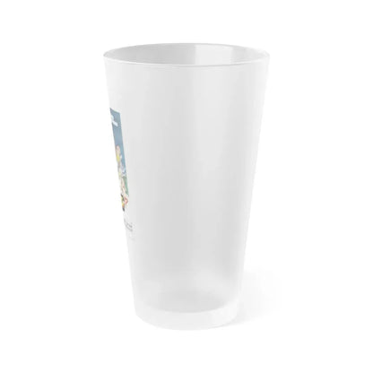 UNHOLY ROLLERS 1972 Movie Poster - Frosted Pint Glass 16oz - Go Mug Yourself