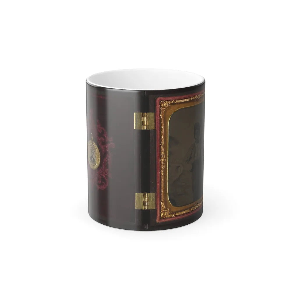 Unidentified African American Boy (U.S. Civil War) Color Changing Coffee Mug 11oz-11oz-Go Mug Yourself