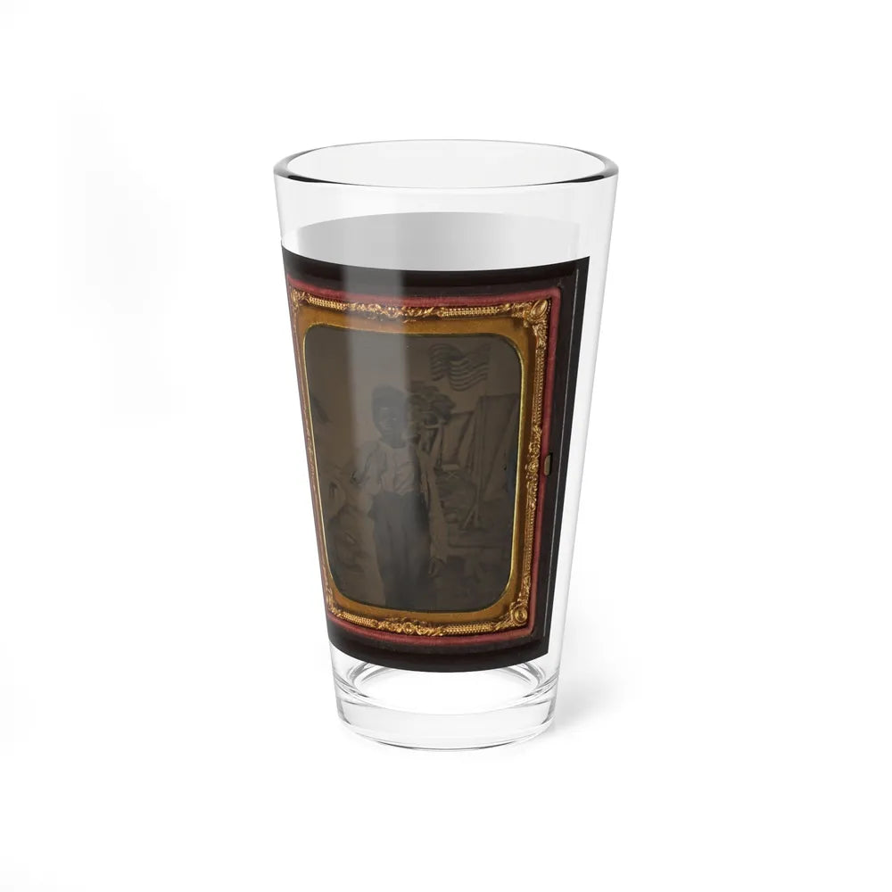 Unidentified African American Boy (U.S. Civil War) Pint Glass 16oz-Go Mug Yourself