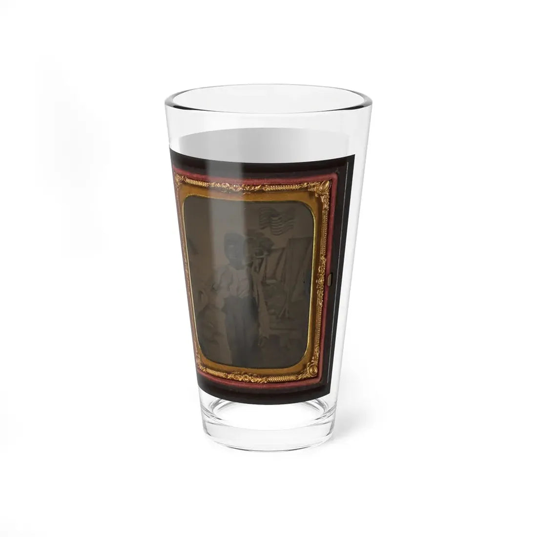 Unidentified African American Boy (U.S. Civil War) Pint Glass 16oz - Go Mug Yourself