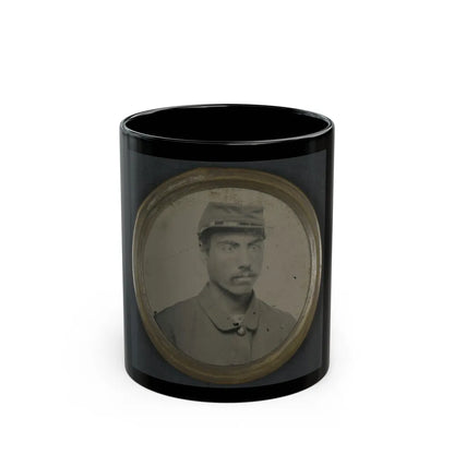 Unidentified African American Soldier (U.S. Civil War) Black Coffee Mug-11oz-Go Mug Yourself