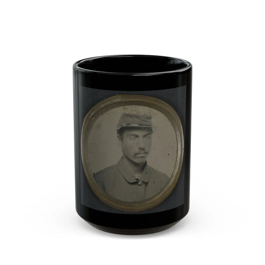 Unidentified African American Soldier (U.S. Civil War) Black Coffee Mug-15oz-Go Mug Yourself