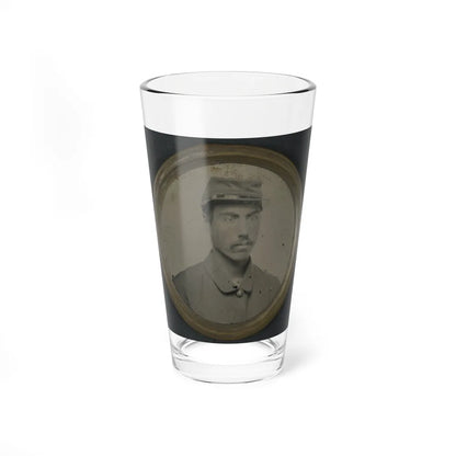 Unidentified African American Soldier (U.S. Civil War) Pint Glass 16oz-16oz-Go Mug Yourself