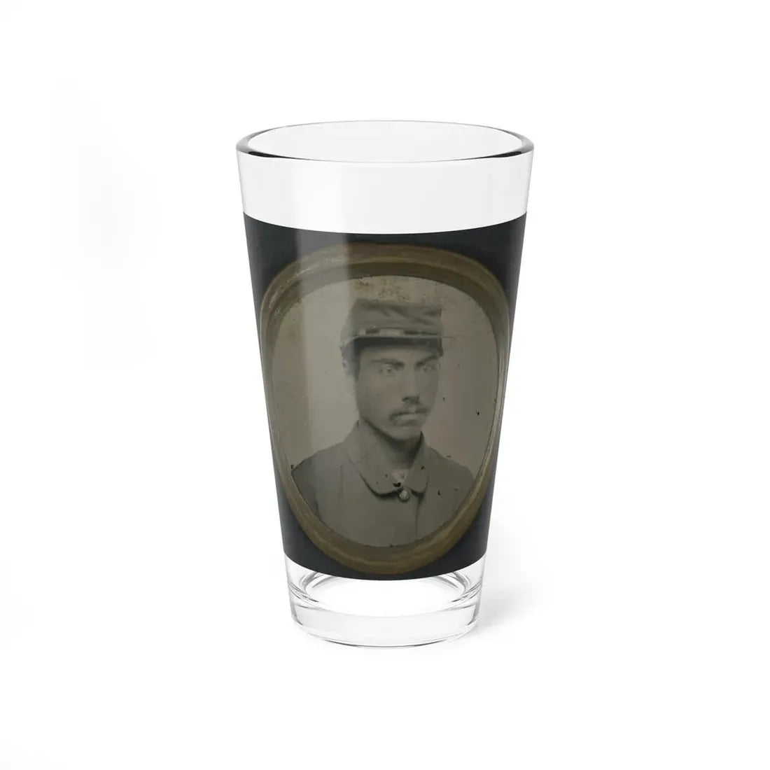 Unidentified African American Soldier (U.S. Civil War) Pint Glass 16oz 16oz - Go Mug Yourself