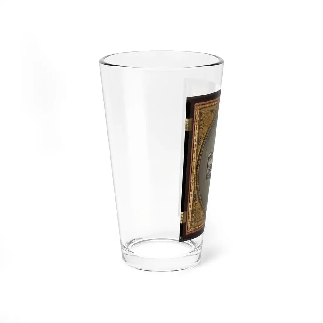 Unidentified Boy In Union Zouave Uniform With Drum (1) (U.S. Civil War) Pint Glass 16oz - Go Mug Yourself