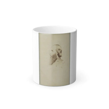 Unidentified General, Bust Portrait, Facing Left (U.S. Civil War) Color Changing Coffee Mug 11oz-11oz-Go Mug Yourself