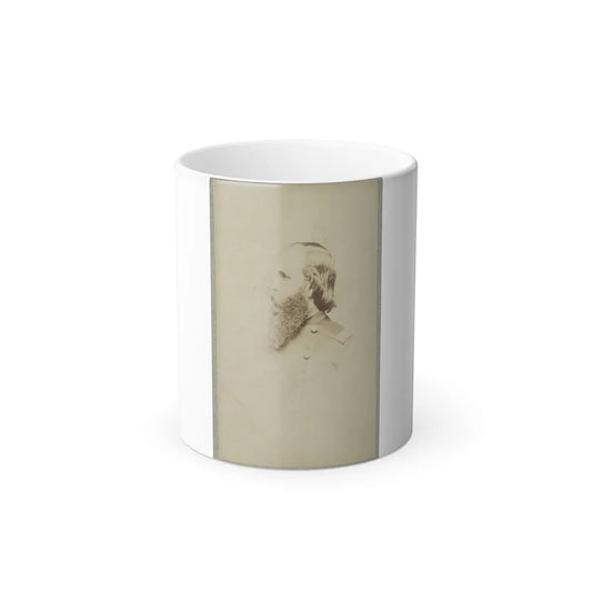 Unidentified General, Bust Portrait, Facing Left (U.S. Civil War) Color Changing Coffee Mug 11oz-11oz-Go Mug Yourself