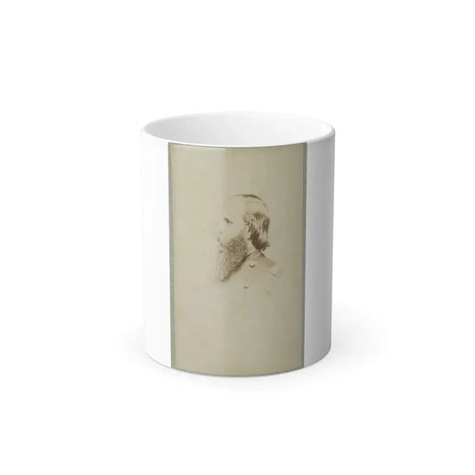 Unidentified General, Bust Portrait, Facing Left (U.S. Civil War) Color Changing Coffee Mug 11oz Default Title 11oz - Go Mug Yourself