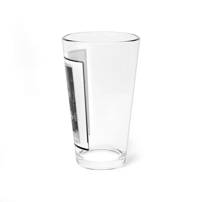 Unidentified Group Of Three Men, Full-Length Portrait, Two Seated, One Standing In The Background, Facing Front (U.S. Civil War) Pint Glass 16oz - Go Mug Yourself