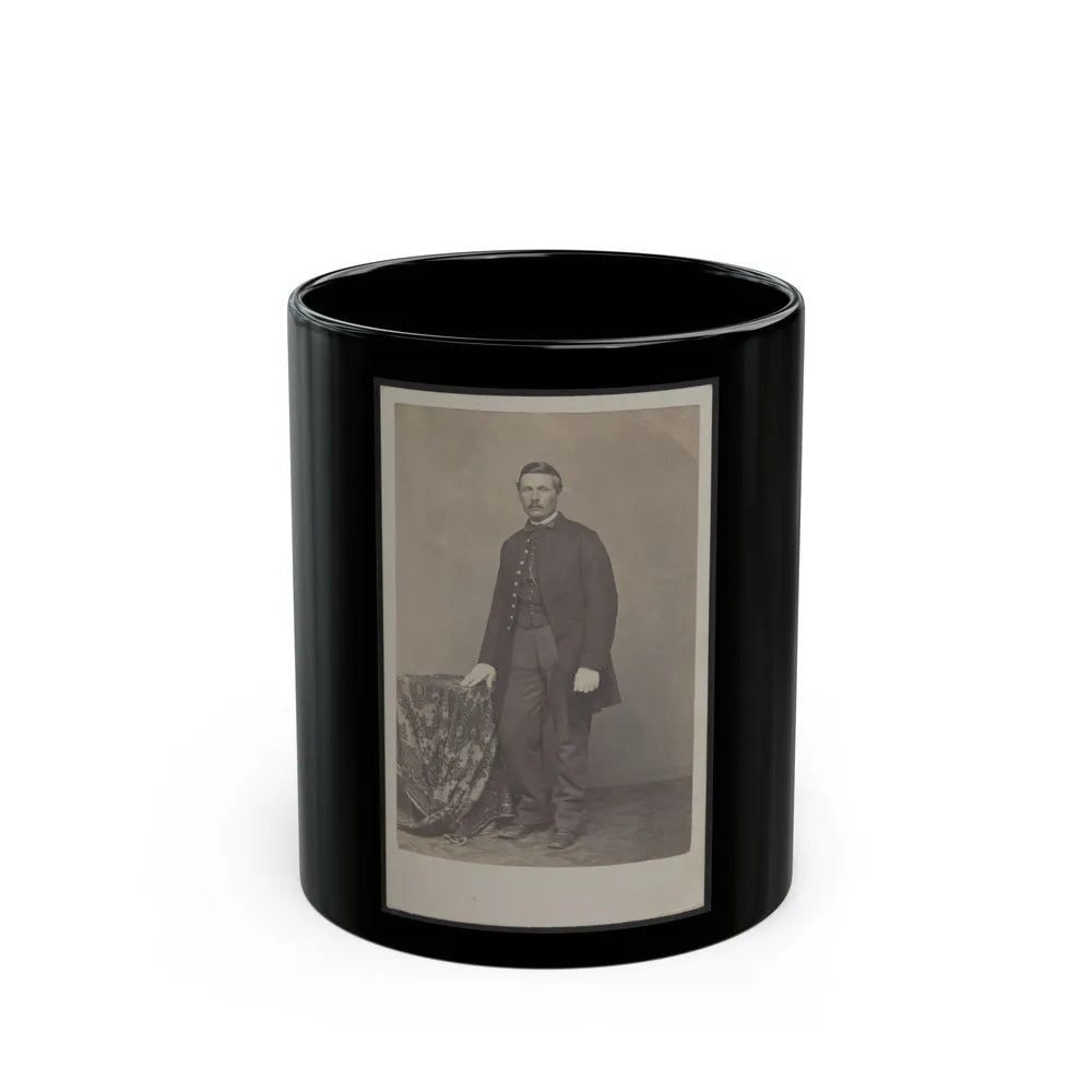 Unidentified Man 001 (U.S. Civil War) Black Coffee Mug-11oz-Go Mug Yourself