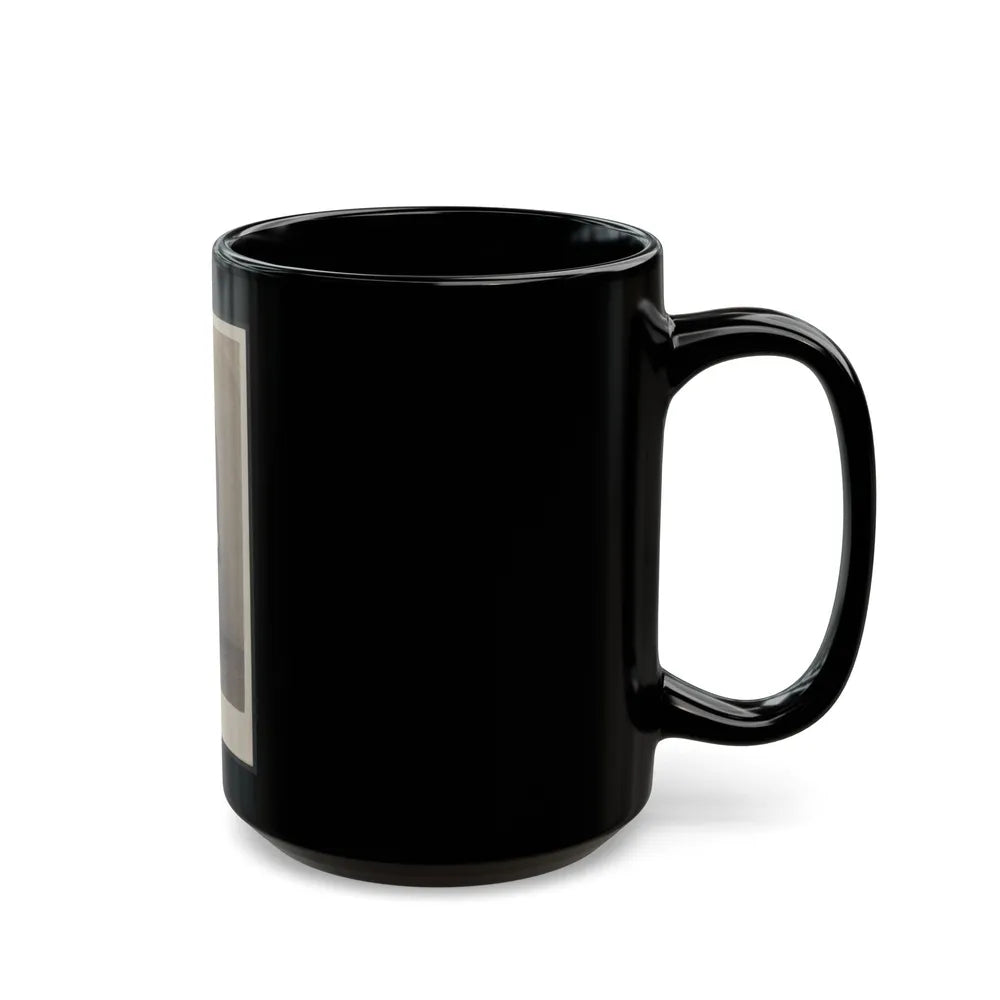 Unidentified Man 001 (U.S. Civil War) Black Coffee Mug-Go Mug Yourself