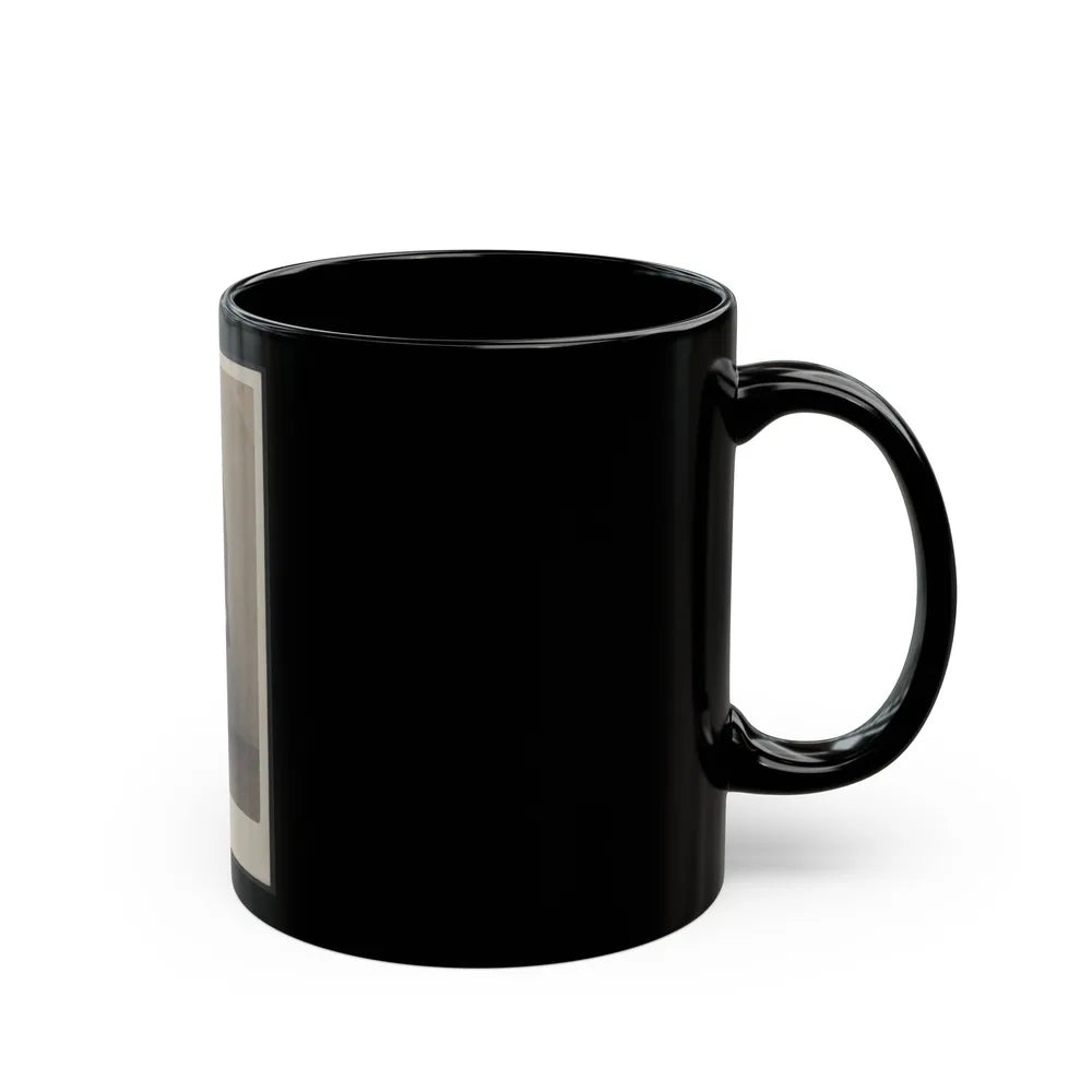 Unidentified Man 001 (U.S. Civil War) Black Coffee Mug-Go Mug Yourself