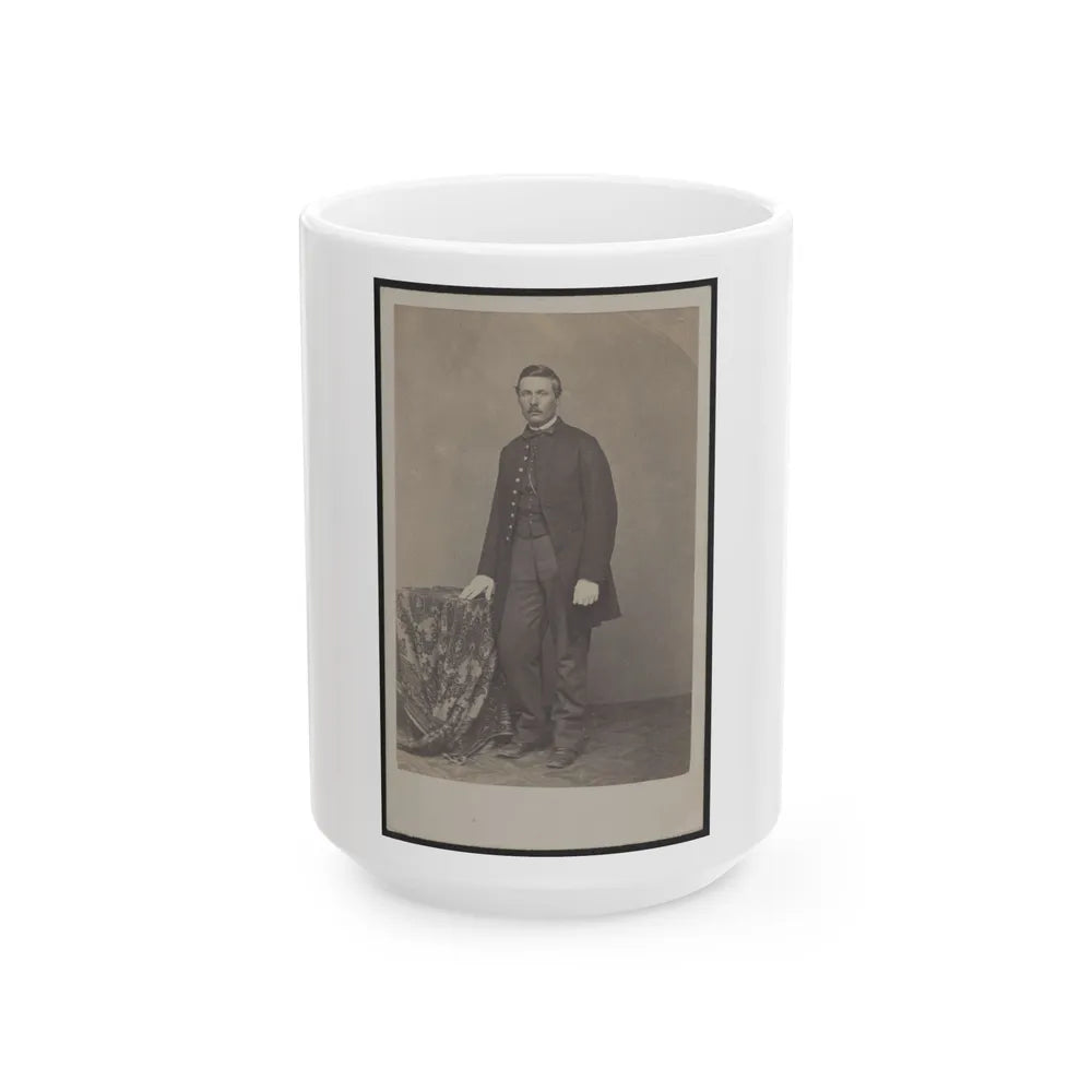 Unidentified Man 001 (U.S. Civil War) White Coffee Mug-15oz-Go Mug Yourself