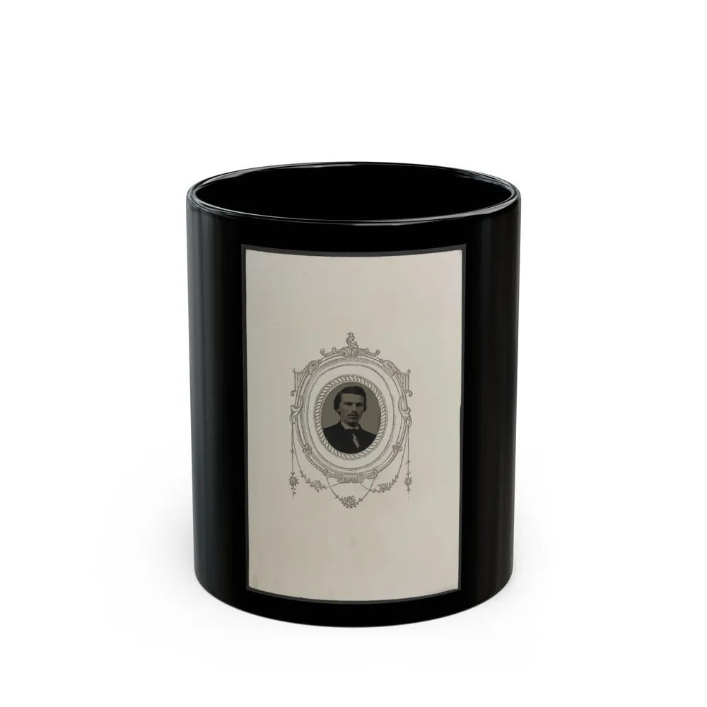 Unidentified Man 001(2) (U.S. Civil War) Black Coffee Mug-11oz-Go Mug Yourself