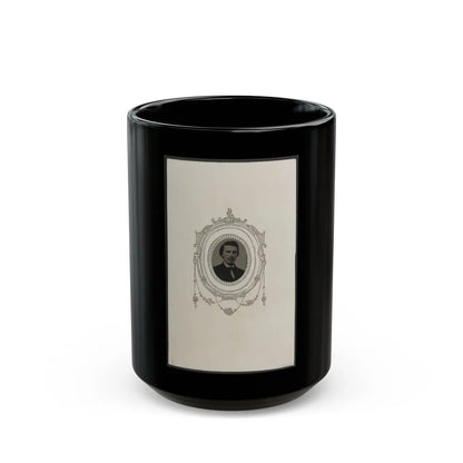 Unidentified Man 001(2) (U.S. Civil War) Black Coffee Mug-15oz-Go Mug Yourself