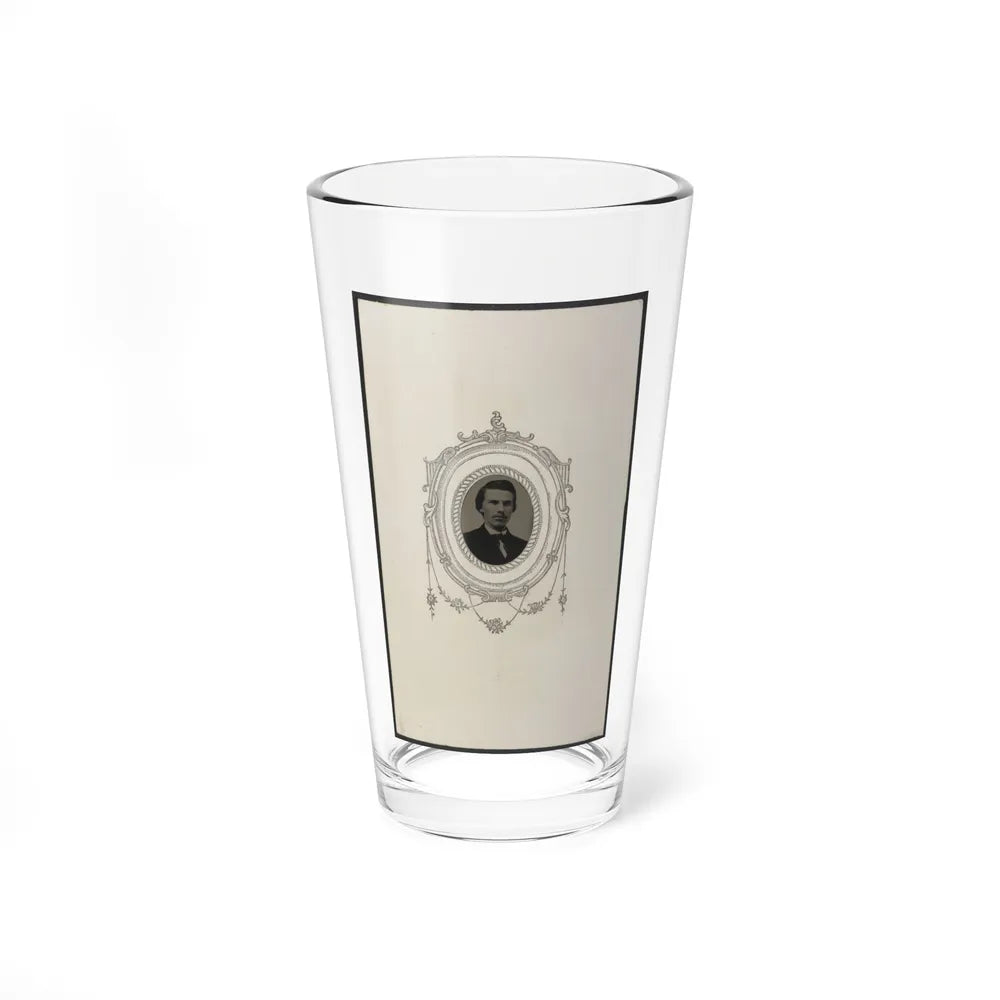 Unidentified Man 001(2) (U.S. Civil War) Pint Glass 16oz-16oz-Go Mug Yourself