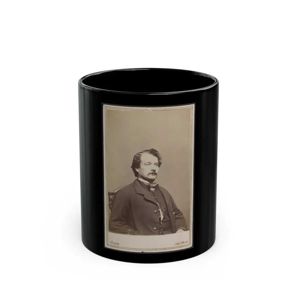 Unidentified Man 003 (U.S. Civil War) Black Coffee Mug-11oz-Go Mug Yourself